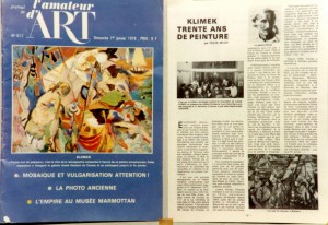 L'amateur d'Art 1 janvier 1978 30 ans de peinture