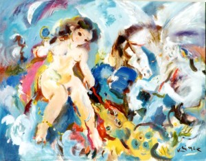 Andromède  (huile sur toile 65x81)