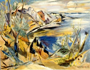 Baie de Garavan 1956