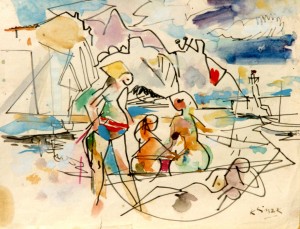 Baigneuses d'Antibes