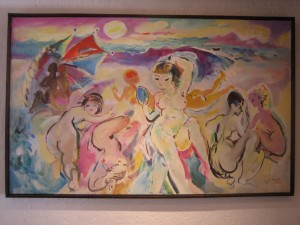Baigneuses sur les Plages de Juan les Pins