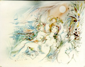 Clair de soleil aux Nus 1972
