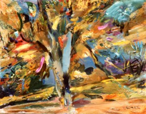 L'ARBRE MAGIQUE 1963 ( exposé à New York en 1987)