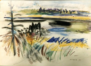 Lac Suédois (près de Stockholm) 1965