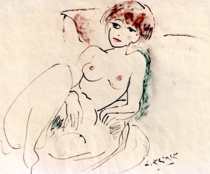 Nu  (encre de chine 36x52)