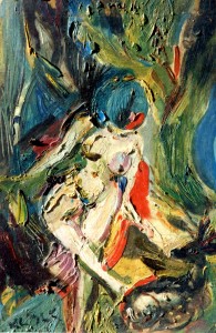 Nu au Faon  1967 (hsp 36 x 24)