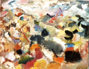 Paysage de Montagne Abstrait 1964