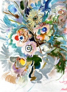 Tourterelle aux Fleurs  1968