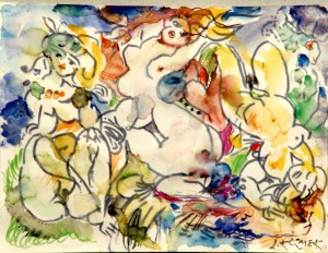 Trois Naïades (a 24x31)