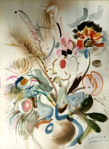 Vase et Fleurs 1968